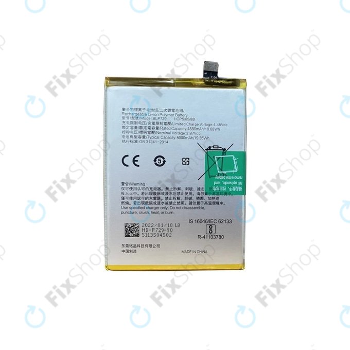 Realme C55 - Akkumulátor BLP729 5000mAh