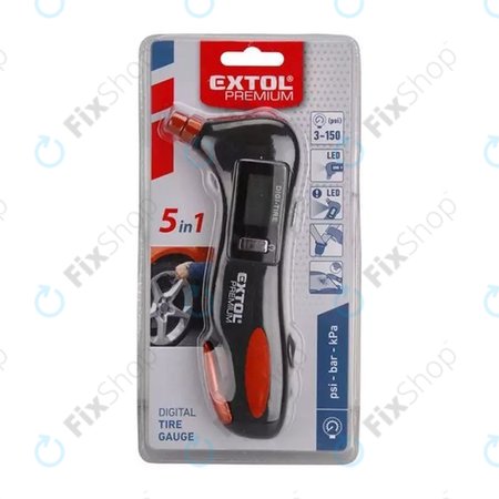 Extol Premium 8863050 Emergency - Gumiabroncsnyomásmérő