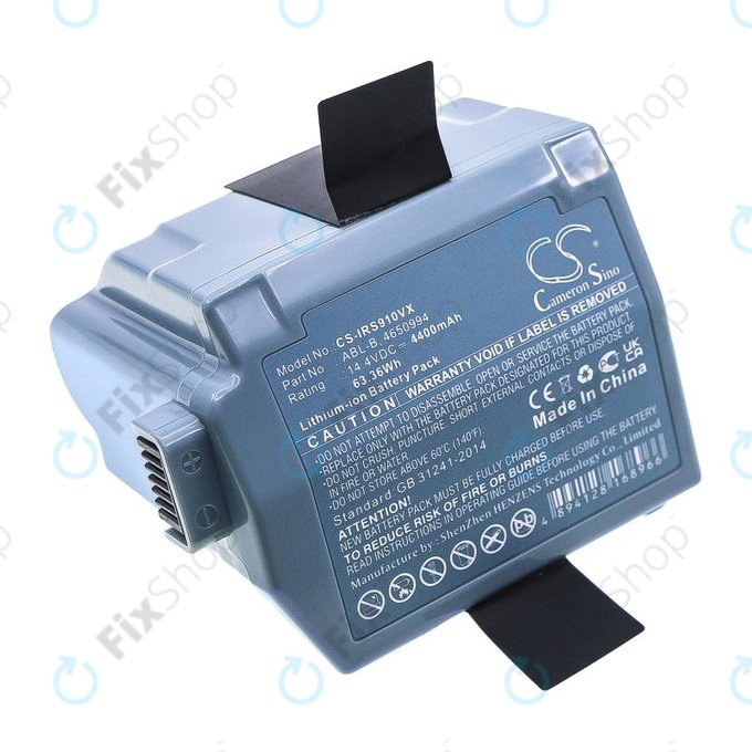 Akkumulátor iRobot Roomba S9, S9+, 4400mAh, Li-Ion, 14.4V, ABL-B, HQ