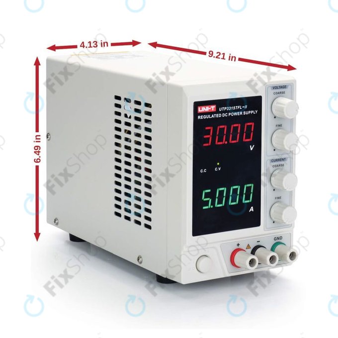 UNI-T UTP3313TFL-II - Laboratóriumi Tápegység - 0-30V, 0-3A