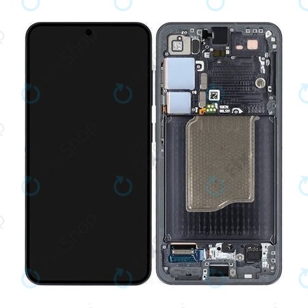 Samsung Galaxy S25 - LCD Kijelző + Érintőüveg + Keret (Blueblack) - GH82-36329E Genuine Service Pack