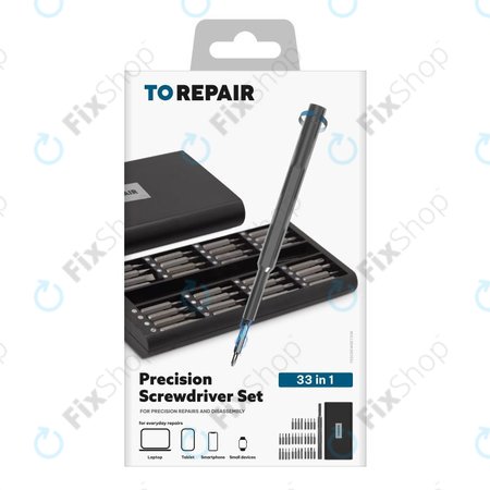 SBS - Csavarhúzó készlet alumínium markolattal 33 az 1-ben