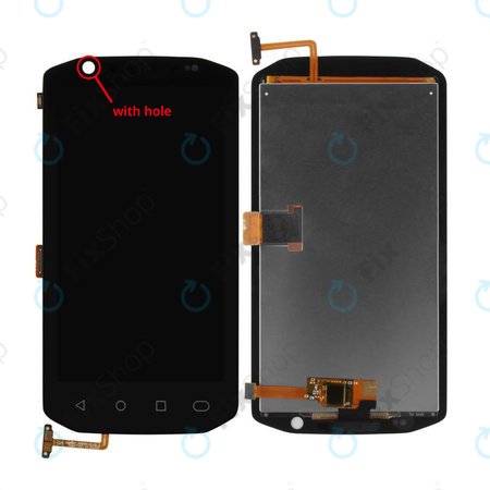 Zebra TC70, TC72, TC75, TC77 - LCD Kijelző + Érintőüveg TFT (kivágás nélkül)