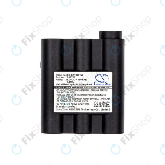 Akkumulátor Alan G7, Midland GTX-series, 700mAh, Ni-MH, 6V, BATT5R, HQ