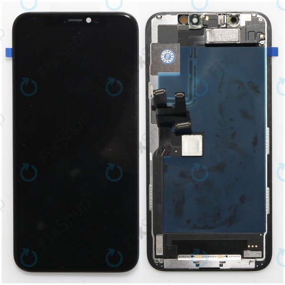 Apple iPhone 11 Pro Max - LCD Kijelző + Érintőüveg + Keret - 661-14099 Genuine Service Pack