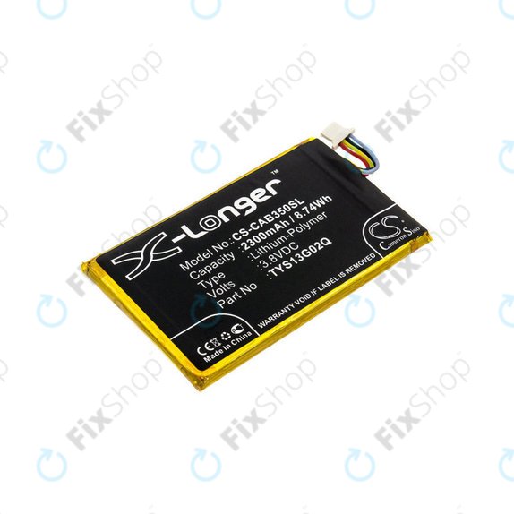 Caterpillar CAT B35 - Akkumulátor TYS13G02Q 2300mAh HQ