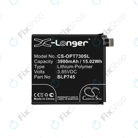 OnePlus 7T Pro - Akkumulátor BLP745 3900mAh HQ