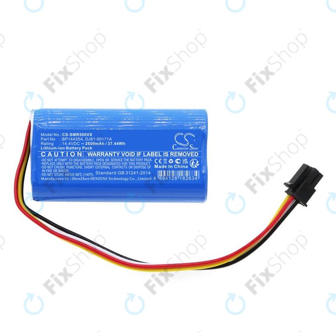 Akkumulátor Samsung PowerBot VR05R5050WK, Midea i5, i9 EYE, 2600mAh, Li-Ion, 14.4V, BP14435A, HQ