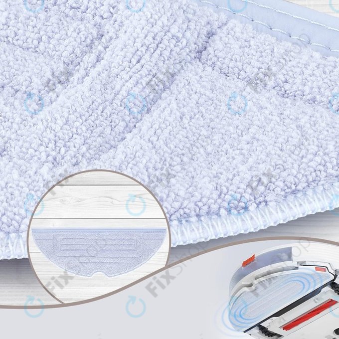 Xiaomi Roborock S7, S7+, S7 MaxV, S7 MaxV Ultra, S7 Pro Ultra, S8, S8+, T7S Plus - Felmosó Párna (Mikroszálas)