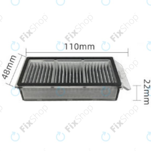 HEPA-szűrő, 2 db Xiaomi Dreame X50 Ultra, L40s Pro Ultra, Mova V50 Ultra, P60