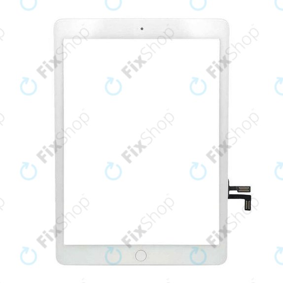 Érintőüveg Home gombbal iPad Air, iPad (5th Gen 2017), White