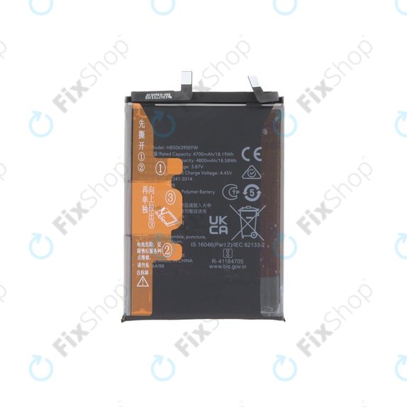 Akkumulátor Honor 70, 4800mAh, HB506390EFW