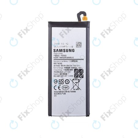 Samsung Galaxy J7 J730F (2017) - Akkumulátor EB-BA720ABE 3600mAh - GH43-04688B Genuine Service Pack