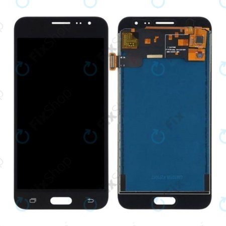 Samsung Galaxy J3 J320F (2016) - LCD Kijelző + Érintőüveg (Black) OLED