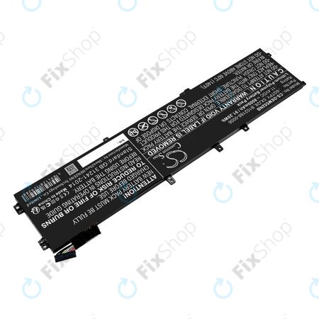 Akkumulátor Dell XPS 15, Dell Precision 9560, 9570, 8000mAh, Li-Pol, 11.4V, 6GTPY, HQ