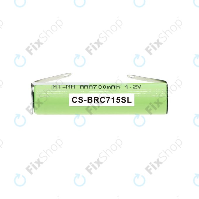 Akkumulátor Philips Norelco QC5055, Braun FreeControl 1715, 700mAh, Ni-MH, 1.2V, 4HGAE-LFU, HQ