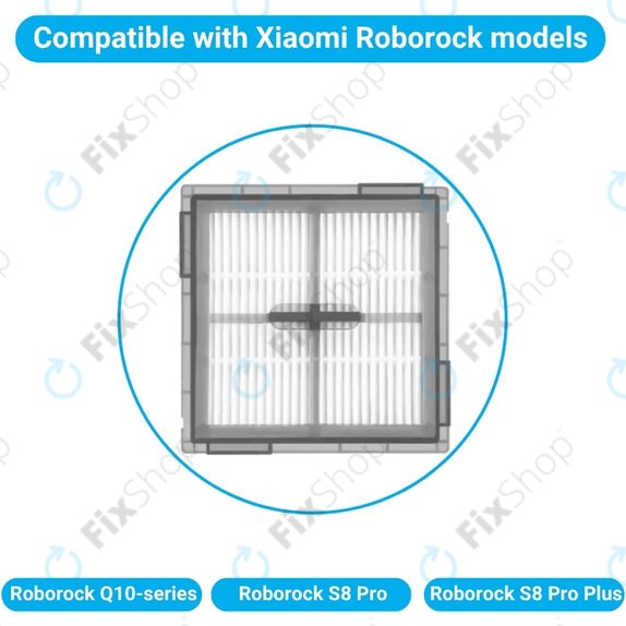 HEPA-szűrő, 2 db Xiaomi Roborock Q10-series, S8 Pro, S8 Pro Plus