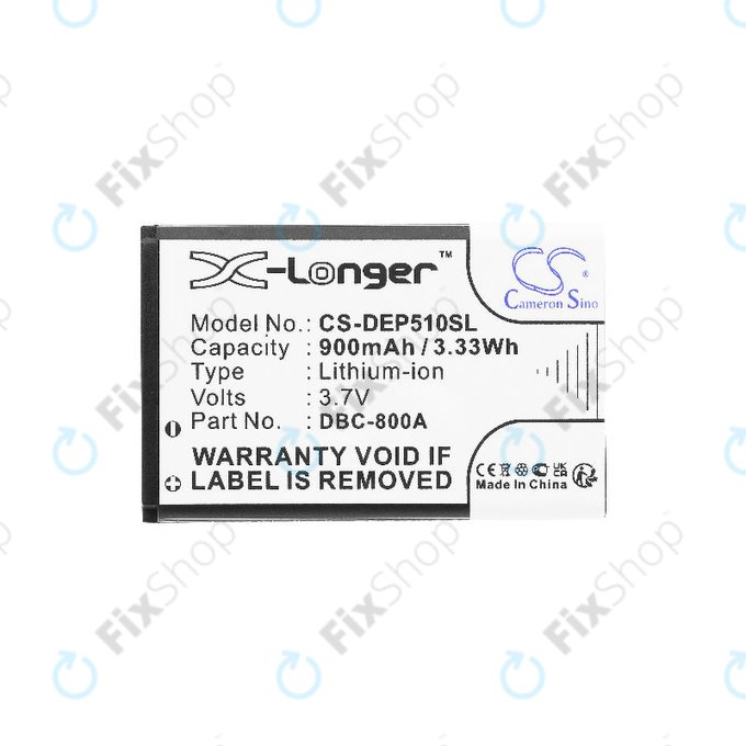 Akkumulátor Doro 1360, 900mAh, Li-ion, 3.7V, DBC-800A, HQ