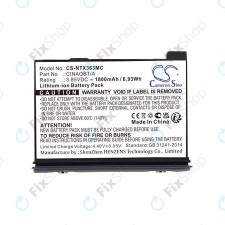 Akkumulátor Insta360 One X3, 1800mAh, Li-Ion, 3.85V, CINAQBT/A, HQ