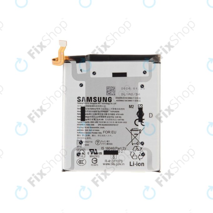 Akkumulátor Samsung S26+, EB-BS946ABE, GH82-39124A, Genuine Service Pack