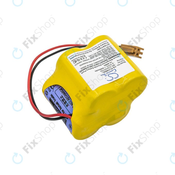 Akkumulátor Fanuc 18-T Series Programmable Logic, 2400mAh, Li-MnO2, 6V, BR-2/3AGCT4A, HQ