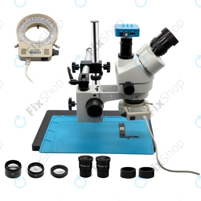 Mikroszkóp FX604 - 16MP Kamera, HDMI