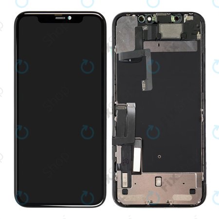 Apple iPhone 11 - LCD Kijelző + Érintőüveg + Keret - 661-15932 Genuine Service Pack