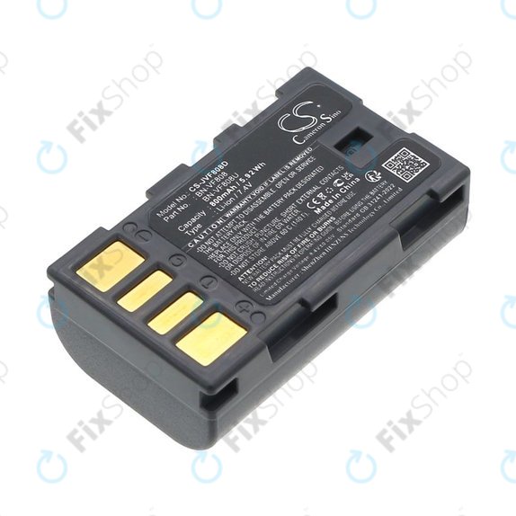 Akkumulátor JVC Gr-D850ek, 800mAh, Li-Ion, 7.4V, BN-VF808, HQ