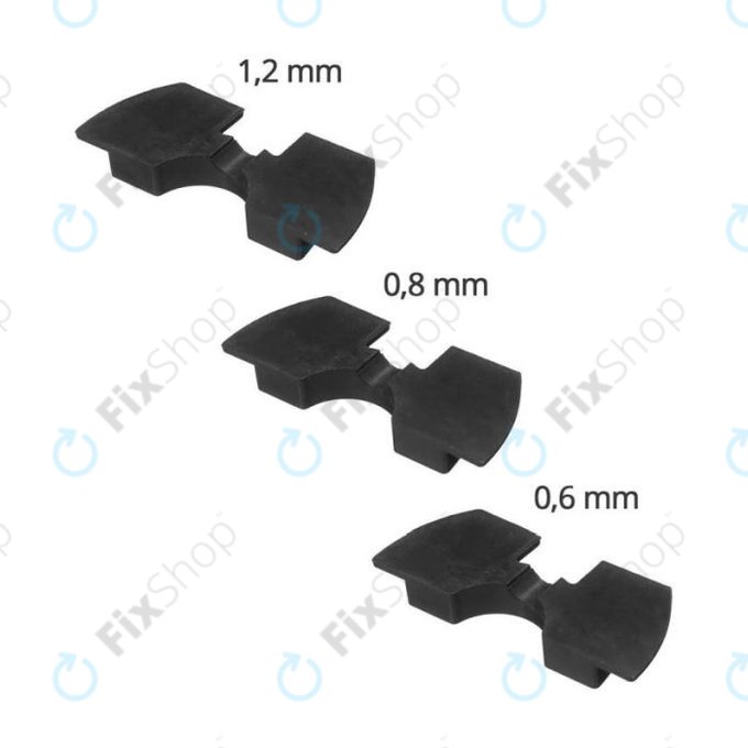 Xiaomi Mi Electric Scooter 1S, 2 M365, Essential, Pro, Pro 2 - Rezgéscsillapítók (Black) - 3db