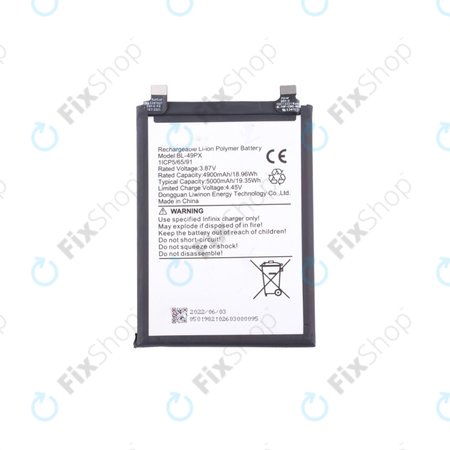 Infinix Hot 30 5G X6832 - Akkumulátor 6000mAh