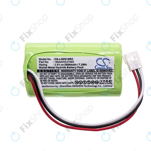 Akkumulátor Logitech Z515, S315i, S715i, 2000mAh, Ni-MH, 3.6V, 180AAHC3TMX, HQ