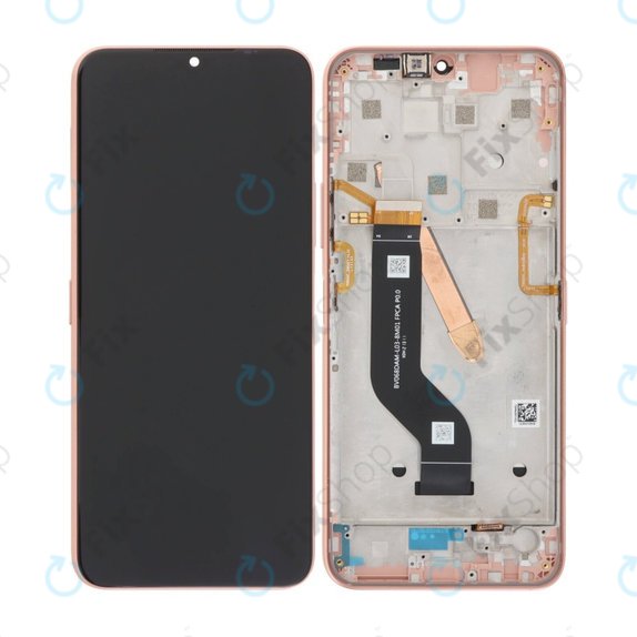 Nokia G50 TA-1358, TA-1390 - LCD Kijelző + Érintőüveg + Keret (Midnight Sun) TFT