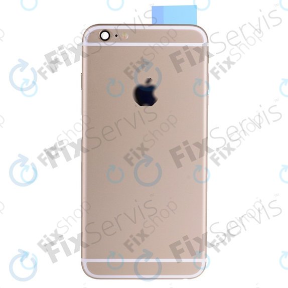 Apple iPhone 6S Plus - Hátsó Ház Apró Alkatrészekkel (Gold)