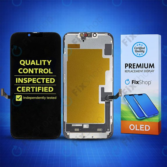 Kijelző Soft OLED iPhone 14 Plus, Érintőüveg kerettel, DIAGNOSTIC