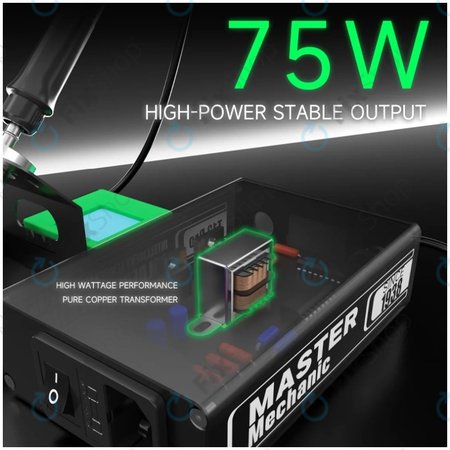 Mechanic T12 Pro - Digitális Forrasztóállomás (Black)