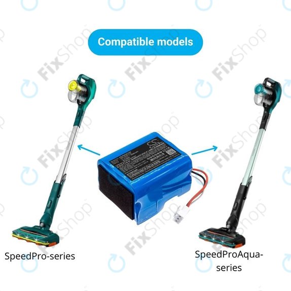 Philips SpeedPro, SpeedPro Aqua - Akkumulátor INR18650C25 Li-Ion 21.6V 2500mAh HQ