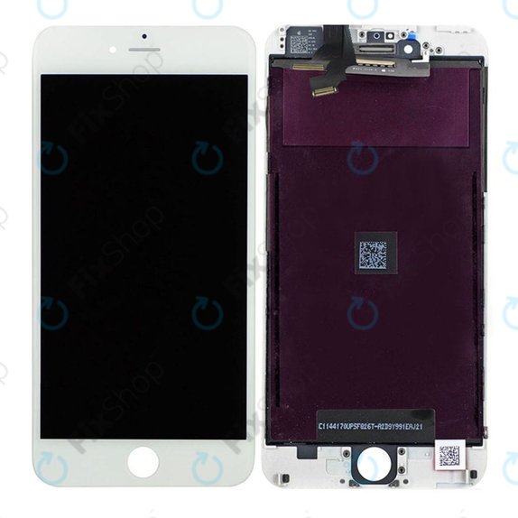 Apple iPhone 6 Plus - LCD Kijelző + Érintőüveg + Keret (White) Original Refurbished