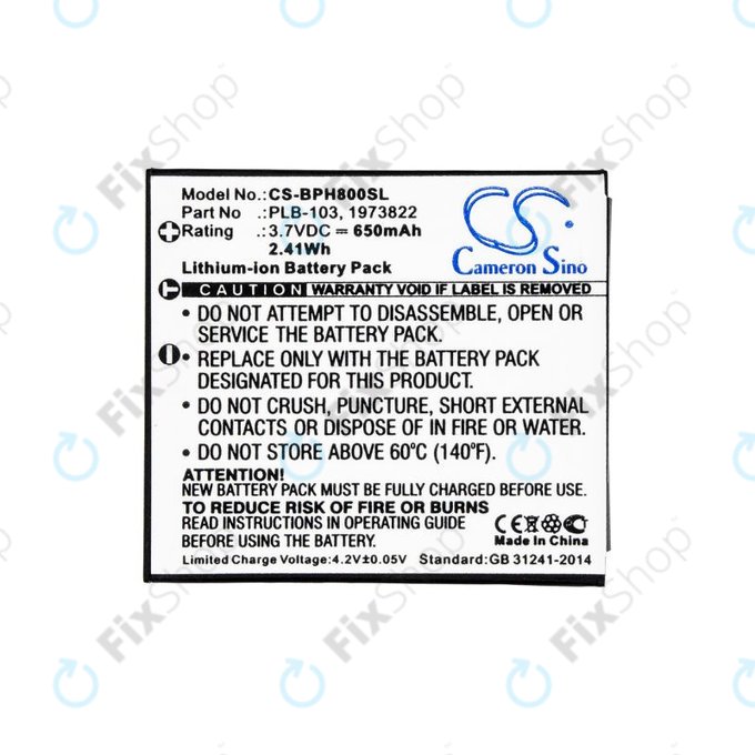 Akkumulátor Bang & Olufsen Beoplay H7, H8, H9, 650mAh, Li-Ion, 3.7V, PLB-103, HQ