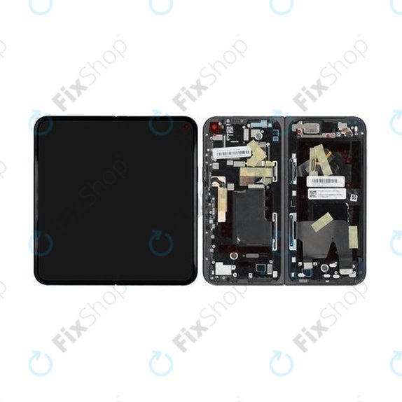 Kijelző Google Pixel 9 Pro Fold, Inner, Obsidian, Érintőüveg keret nélkül, G949-00903-00, Genuine Service Pack