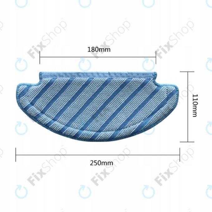 Felmosórongy, 2 db, Mosható Ecovacs Deebot N8-series, T-series, X1 Plus