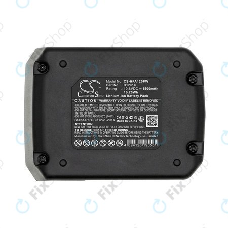 Akkumulátor Hilti PR 2-HS A12, 1500mAh, Li-Ion, 10.8V, B12/2.6, B12/4.0, 2077977, HQ