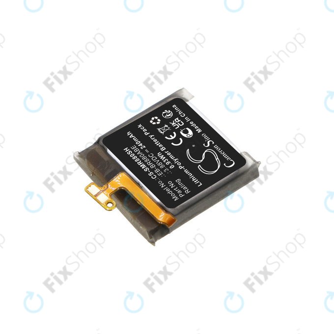 Akkumulátor Samsung Galaxy Watch 4 40mm, Watch4 Classic 42mm, 240mAh, Li-Pol, 3.88V, EB-BR880ABE, HQ