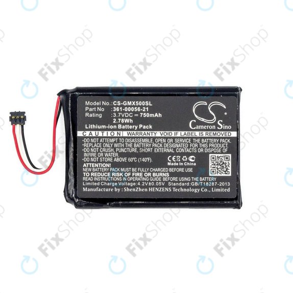 Akkumulátor Garmin Driveluxe 50, 750mAh, Li-Ion, 3.7V, 361-00056-21, HQ
