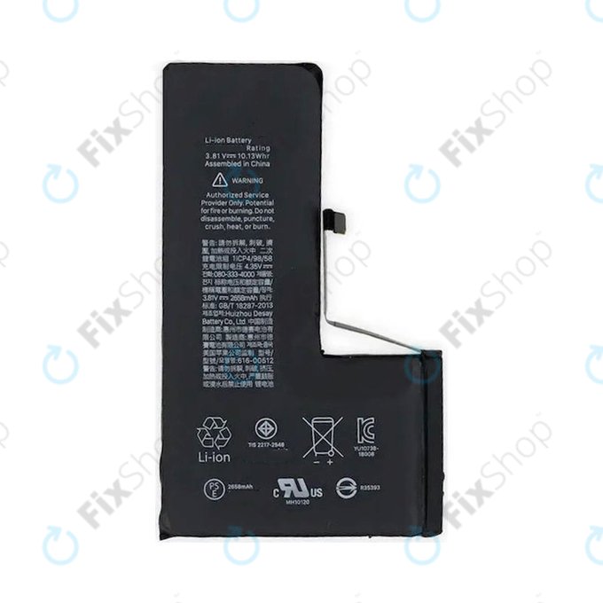 Apple iPhone XS - Akkumulátor 2658mAh Service Pack