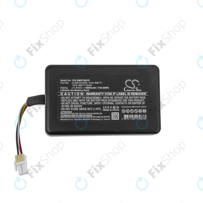Samsung PowerBot R7040 - Akkumulátor DJ96-00193E, VCA-RBT71 Li-Ion 21.6V 6800mAh HQ