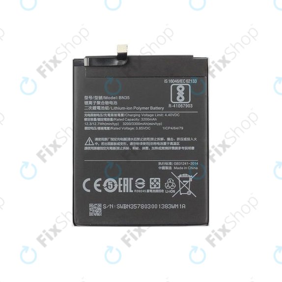 Xiaomi Redmi 5 - Akkumulátor BN35 3300mAh