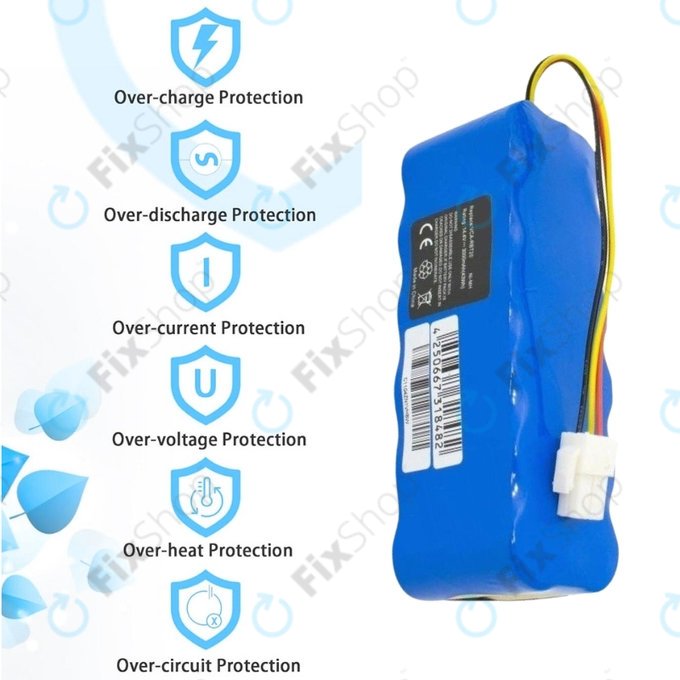 Samsung Navibot SR8840, SR8895, VCR8845 - Akkumulátor VCA-RBT20 Ni-MH 14.4V 3000mAh