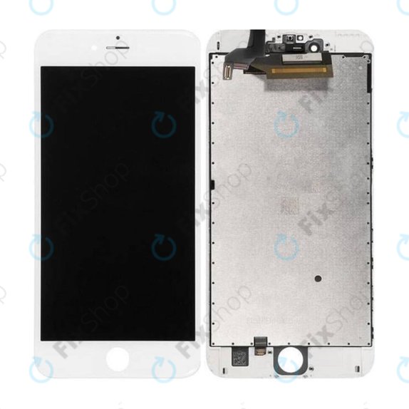 Apple iPhone 6S Plus - LCD Kijelző + Érintőüveg + Keret (White) In-Cell FixPremium