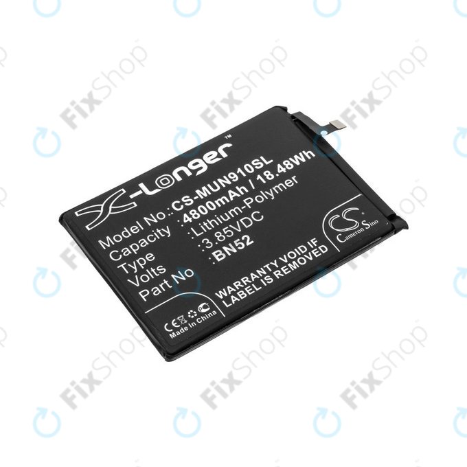 Xiaomi Redmi Note 9 Pro - Akkumulátor BN52 4800mAh HQ