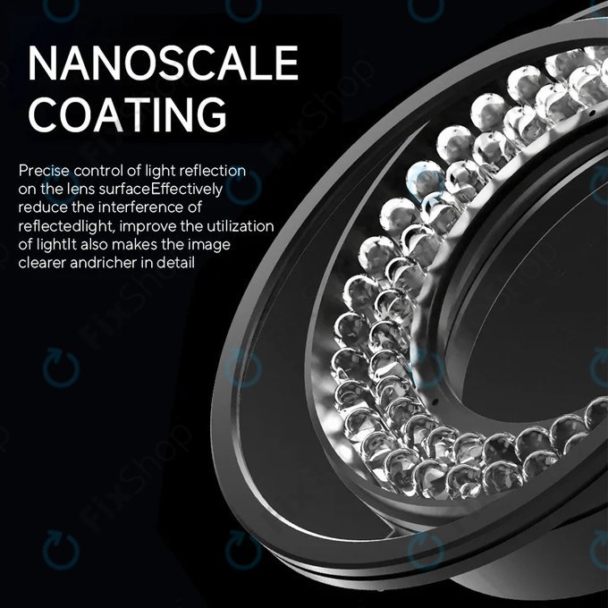 Mechanic LS720 Plus - Polarizált LED mikroszkópos gyűrűs fény